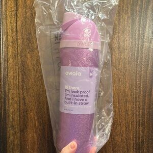 Purple Insulated Water Bottle